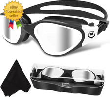 Swimming Goggles Swim Pool Goggles anti Fog anti UV No Leakage Clear Vision