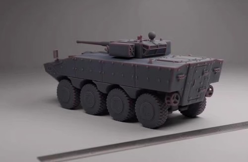 1/72 3D printing Italian Iveco superav infantry fighting vehicle model Unpainted - Picture 3 of 3