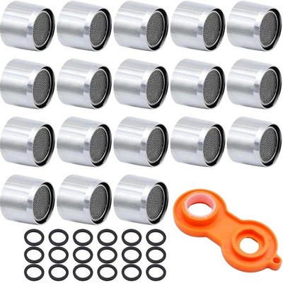 Pack of 18 Aerator Aerator M22 Female Thread Mixing Nozzle Antibacterial Wate...