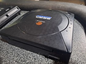 Sega Dreamcast Black Sports Edition Replacement Shell Top Bottom Casing