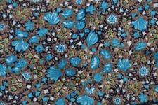 multicoloured  ascot / cravat with floral print