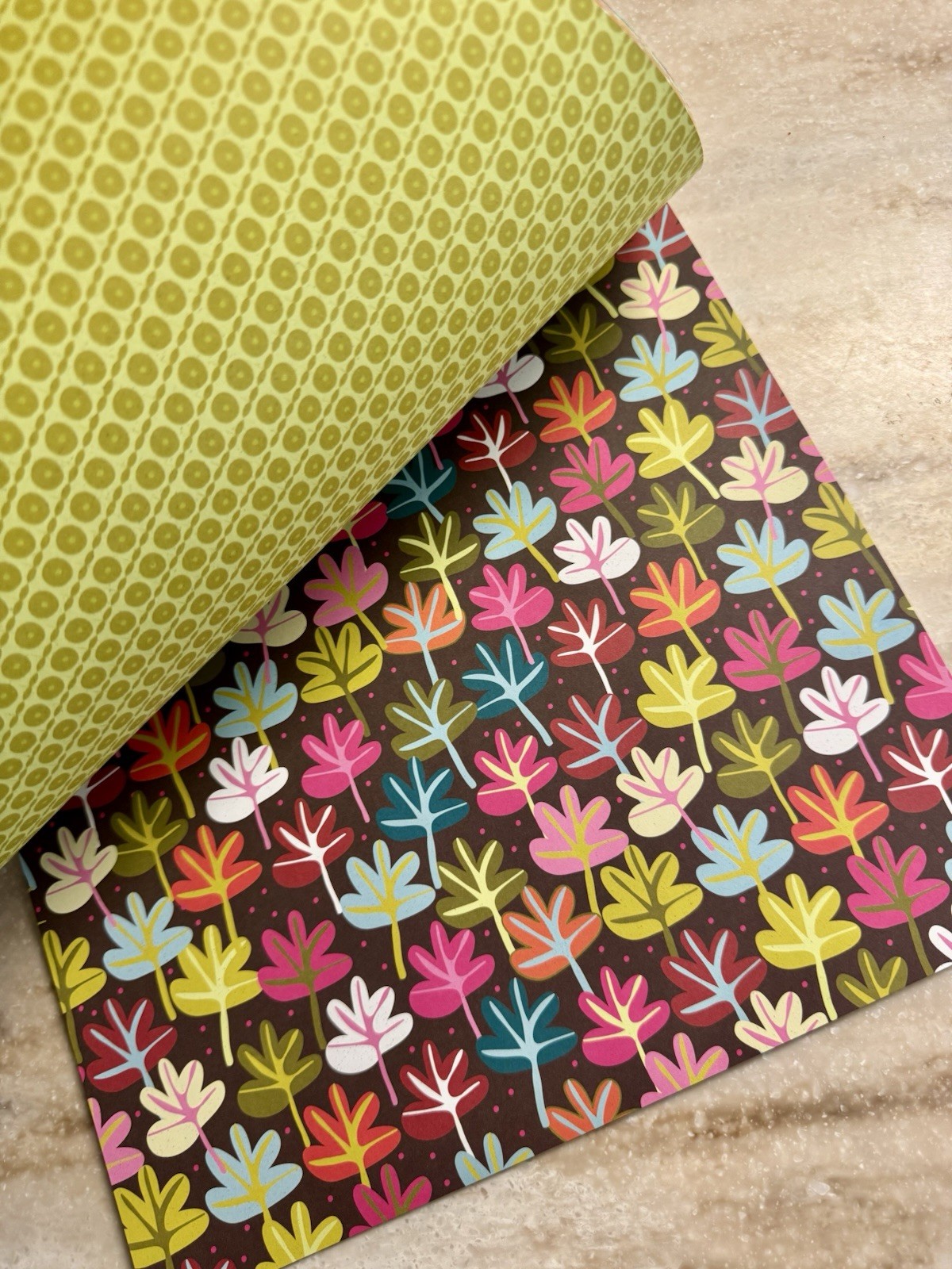 K & Company *CAROLYN GAVIN - GREENHOUSE* 12 x 12 Paper Pad 27 Sheets READ