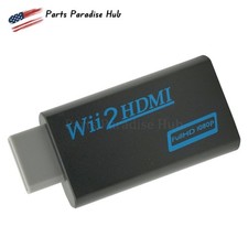 NEW For Wii To HDMI Full HD Converter Portable Wii2HDMI Audio Output Adapter TV