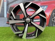 4X 16 Inch 5X114.3 Nissan Qashqai Style Noir Poli Roues : Pour Juke Feuille