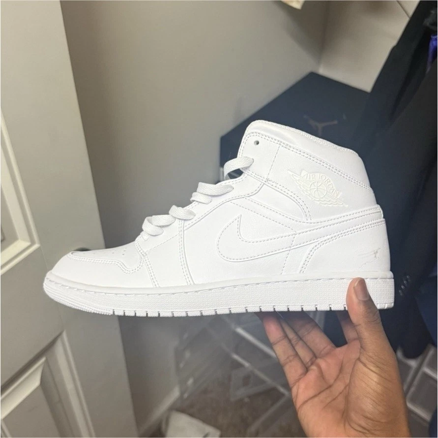 Las mejores ofertas en Jordan 1 Retro Mid White | eBay