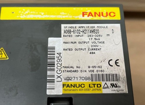 US FREE TAX 1PZS Nuovo FANUC A06B-6102-H211#H520 A06B6102H211#H520 - Foto 2 di 4