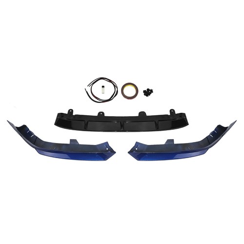 Blue Front Bumper Spoiler Splitter For 2018 2019-2020 Honda Accord 10th YOFER - Picture 5 of 13
