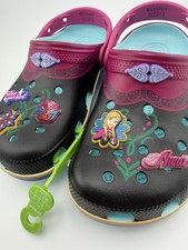 Crocs Unisex-Child Disney Frozen Anna Princess Clog Size J4