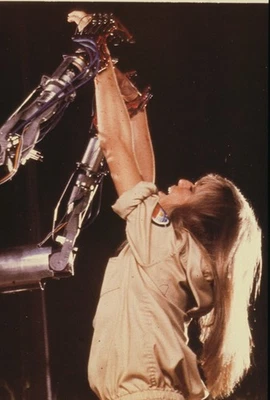 Diapositive Saturn 3 1980 - Stanley Donen & John Barry - Farrah Fawcett - Robot - Photo 1/2