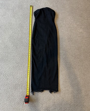 ZARA Women’s Black Denim Long Maxi Dress Size S