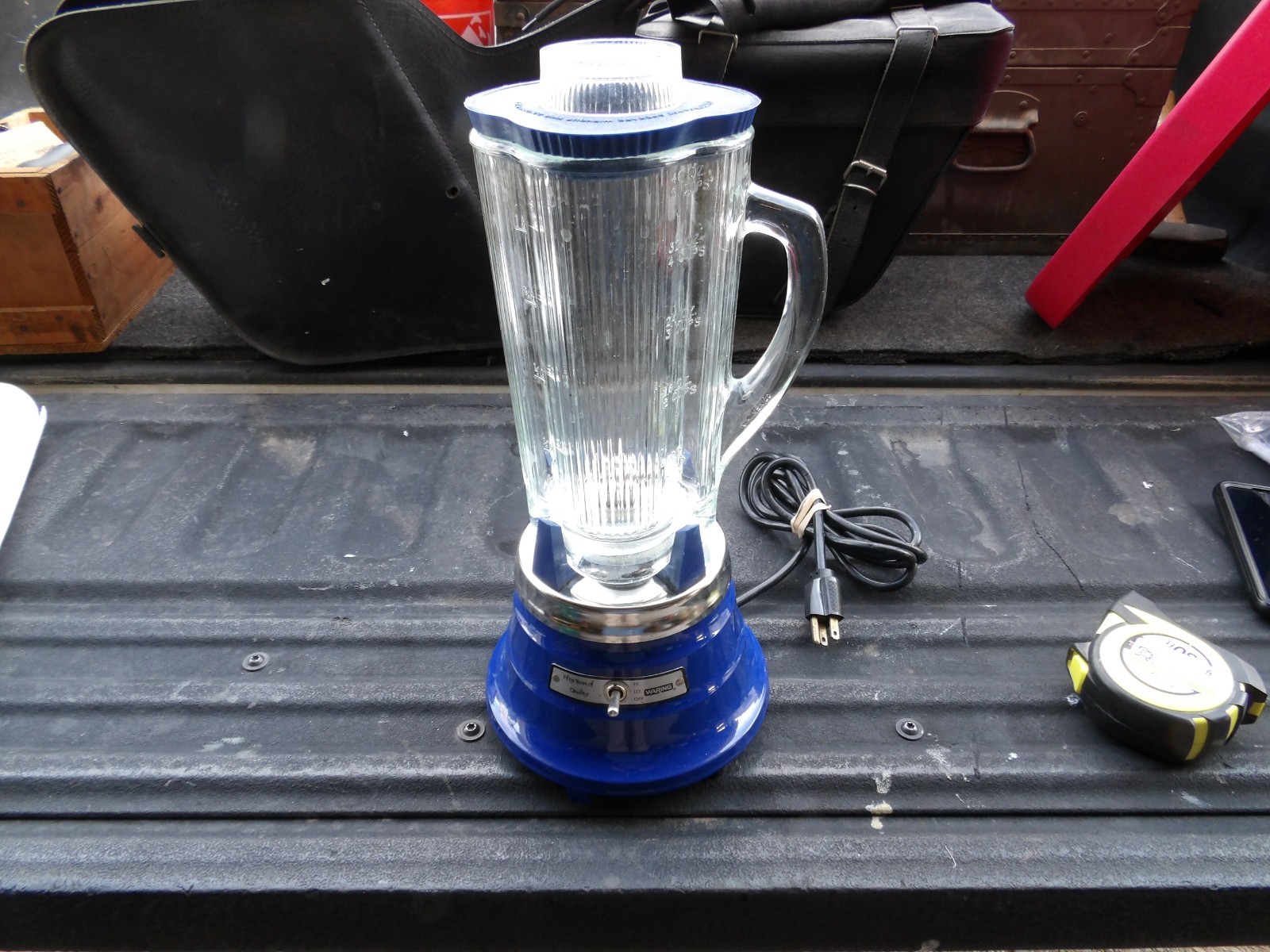 Waring Blender 40oz Glass Pitcher Vintage 50 Year Anniversar