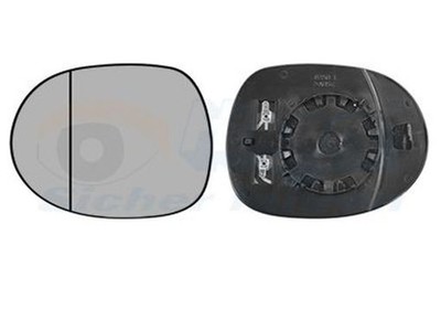 Für VAN WEZEL 2580837 MIRROR INSERT HONDA CIVIC VIII 09/05-12/12 LE