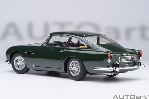 Autoart 70286 1/18 ASTON MARTIN DB5 BRITISH RACING GREEN Diecast Model Car - Picture 4 of 12