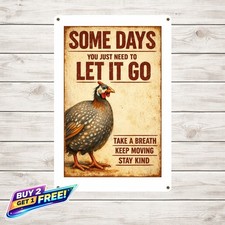 Funny Chicken Cluck It Metal Tin Sign 8x12 Farmhouse Room Wall Decoration