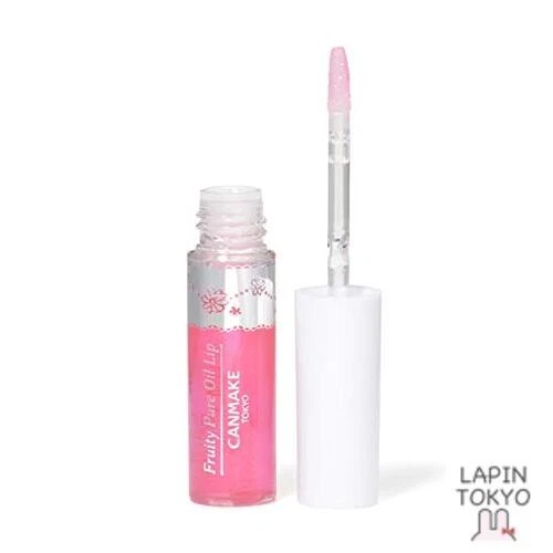 [NOVO] CANMAKE Fruity Pure Oil Lip 01 Clear Peach - Imagem 2 de 2