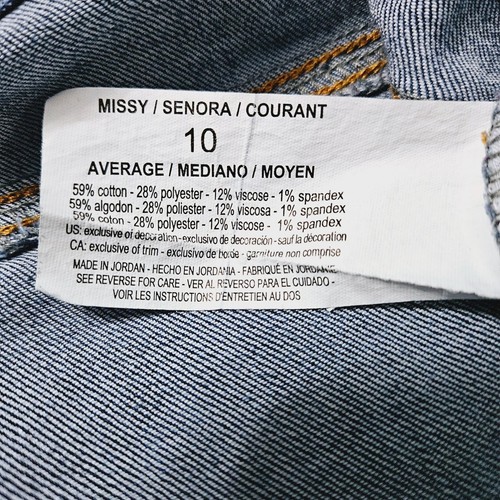 Bandalino Damen Stretch Jeans Größe 10 Baumwollmischung Knopf Reißverschluss Taschen - Bild 7 von 12