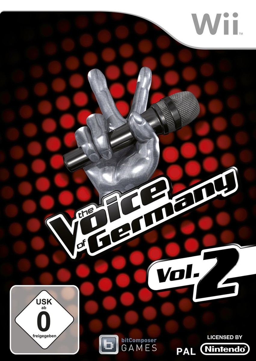 The Voice of Germany Vol. 2 (Nintendo Wii, 2013, DVD-Box
