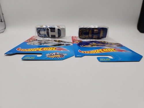 🔥🛞 Hot Wheels 1:64 77 Pontiac Firebird Blue/White Lot of 2 2017 HW Flames 🔥🛞 - Bild 8 von 9
