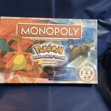 Monopoly Pokemon Kanto Edition New Sealed