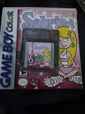Sabrina: The Animated Series -- Spooked (Game Boy Color, 2001)Box, Book Game