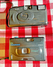 TWO VINTAGE CAMERAS Kodak KB10 and Ansco Pix Panorama