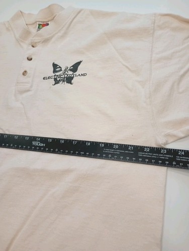 Rare Vtg 90s Fruit Of The Loom Jimi Hendrix Henley XL T-Shirt Electric Ladyland - Picture 9 of 12