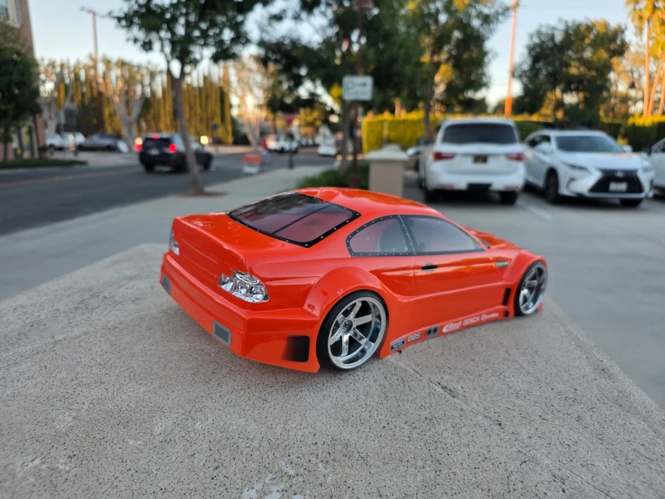 200mm 1/10 Custom Paint BMW M3 GTR 4Tec-2 drift DC10 HPI YD2 MST TT02 Body Only - Image 4 of 4