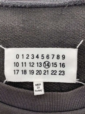 Maison Margiela/20AW/Basic Organic Sweat/44/Cotton/GRY