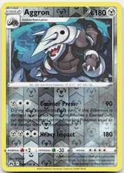 Aggron 089/159 Reverse Holo Crown Zenith