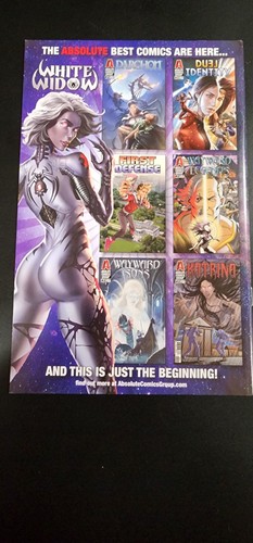 White Widow #2 Jamie Tyndall Nightfall Red Foil Kickstarter Variant Cover - Picture 2 of 3