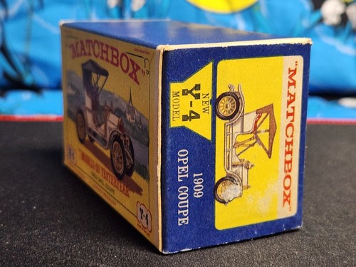 Lesney Matchbox Models Of Yesteryear Y4 1909 Opel Coupe with original E Box - Picture 11 of 12
