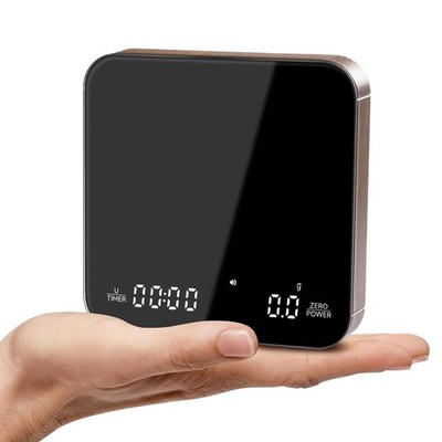 KitchenTour CaféMetric Coffee Scale with Timer 0.1g/2000g - Precision Small S...
