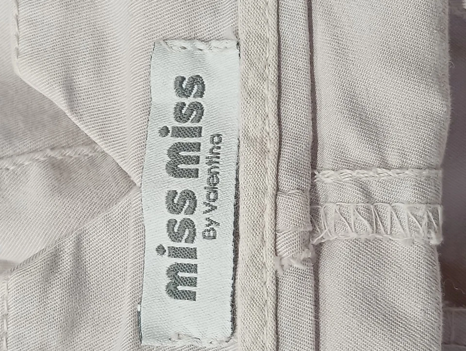 MISS MISS Pantalon en jersey Dames Pantalon T EU 40 blanc cassé - Photo 4/4