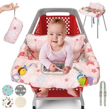 Shopping Cart Cover for Baby, High Chair Cover for Grocery Cart, Padded
