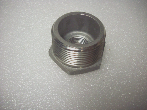 1-1/4" x 1/2" Reducer Hex Bushing Male NPT x Female NPT 304 Stainless MSS SP114 - Picture 2 of 6