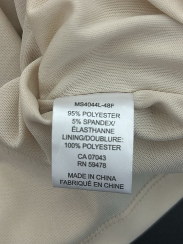 NEU Rachel Zoe Gr. XS Creme Silber Pailletten Bluse RUNDHALSAUSSCHNITT - Bild 6 von 8