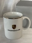 Genuine PORSCHE Top Quality Coffee Mug- PORSCHE CREST- GERMAN MADE- DISPLAY ONLY