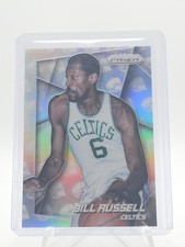 BILL RUSSELL 2014-15 PANINI PRIZM #23 SILVER HALL OF FAME LOGO CELTICS Q6452