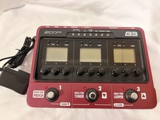 ZOOM B3 Bass Effects and Amp Simulator Bass Multi Effect Pedal #0004