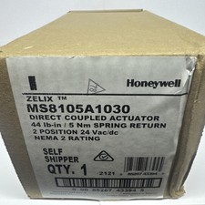 NEW HONEYWELL MS8105A-1030 ZELIX SPRING RETURN ACTUATOR 44lb-in MS8105A1030