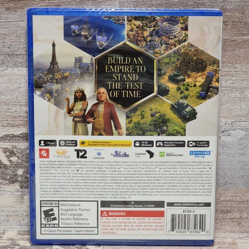 Sid Meier's Civilization VII (Sony PlayStation 5) PS5 Brand New Factory Sealed  - Picture 2 of 7