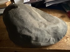 MEN’S BARBOUR WAXED FLAT CAP — SIZE 7.5