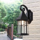 Outdoor Wall Light Yard Wall Lights Garden Wall Lamp Black Balcony Wall Lighting
