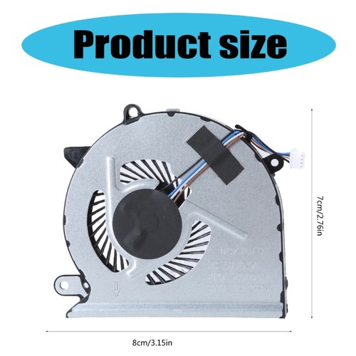 Advanced CPU Cooling Fan for Pavilion 15CD 15ZCD Laptops Superior Performances - 第 8/8 張圖片