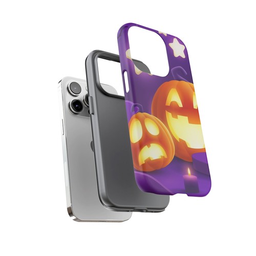 Halloween Phone Case, Spooky Pumpkin Design, Fall Harvest Decor - Picture 76 of 255