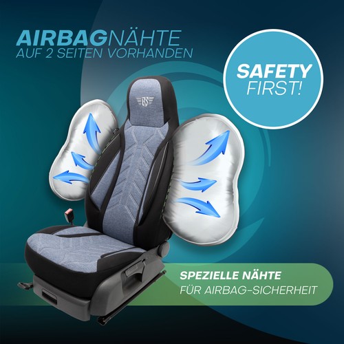 Fundas de asiento Pilot aptas para todos los modelos CITROEN | HERM | 12 colores - Imagen 105 de 156