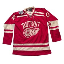 Reebok Detroit Red Wings Henrik Zetterberg #40 2014 Winter Classic Jersey 54
