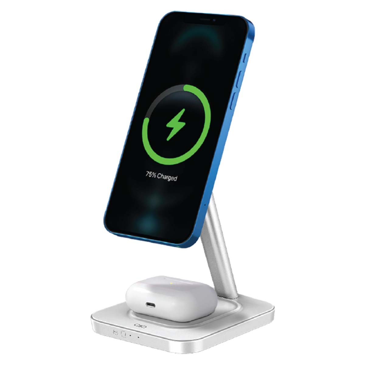 Support induction 3 en 1 Force Power pour table de chevet et bureau épuré