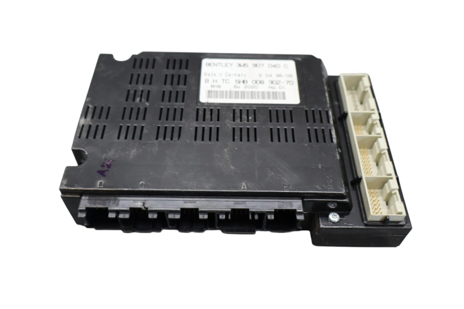 06-12 Bentley Continental AC Heater Climate Control Module Unit 3W5907040C Oem