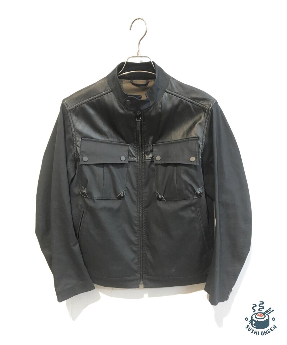 ジャケット・アウター Dunhill dunhill Leather switch jacket 52838 Size: XS Black Men 52838 | eBay
